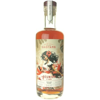 Réunion 2 Ans Ex Cognac & Porto Finish Distillerie Savanne, Rhums Gadyamb